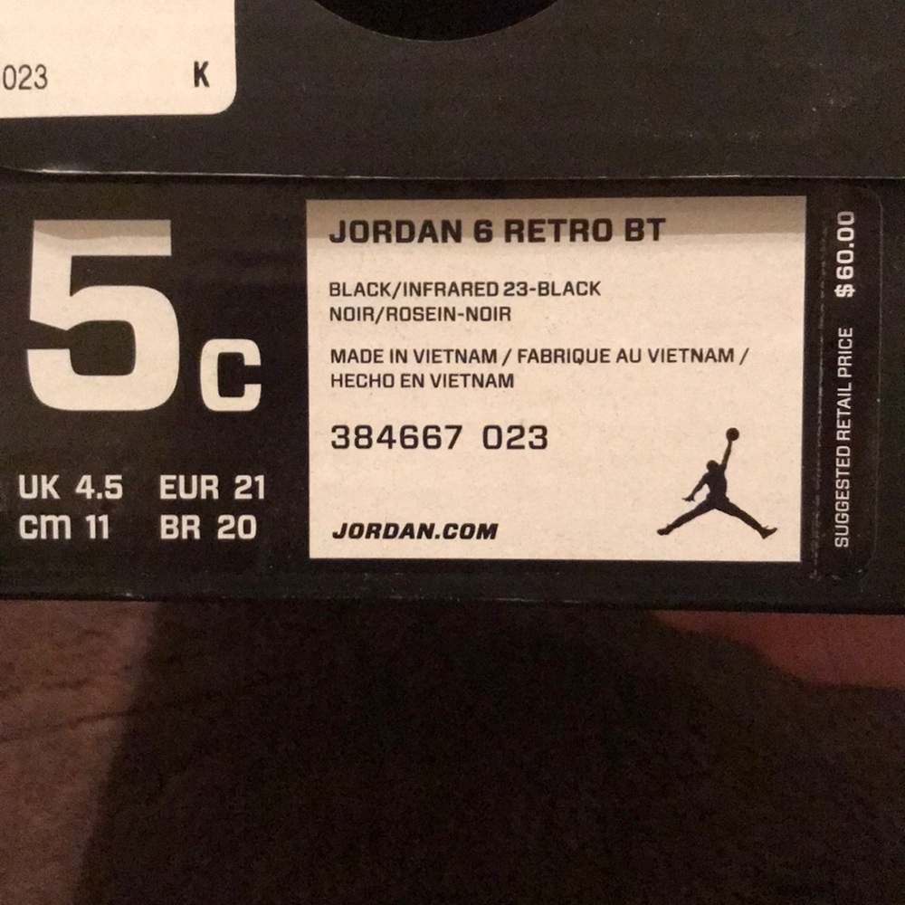 Jordan 6 retro 3m pack - Picture 4 of 4